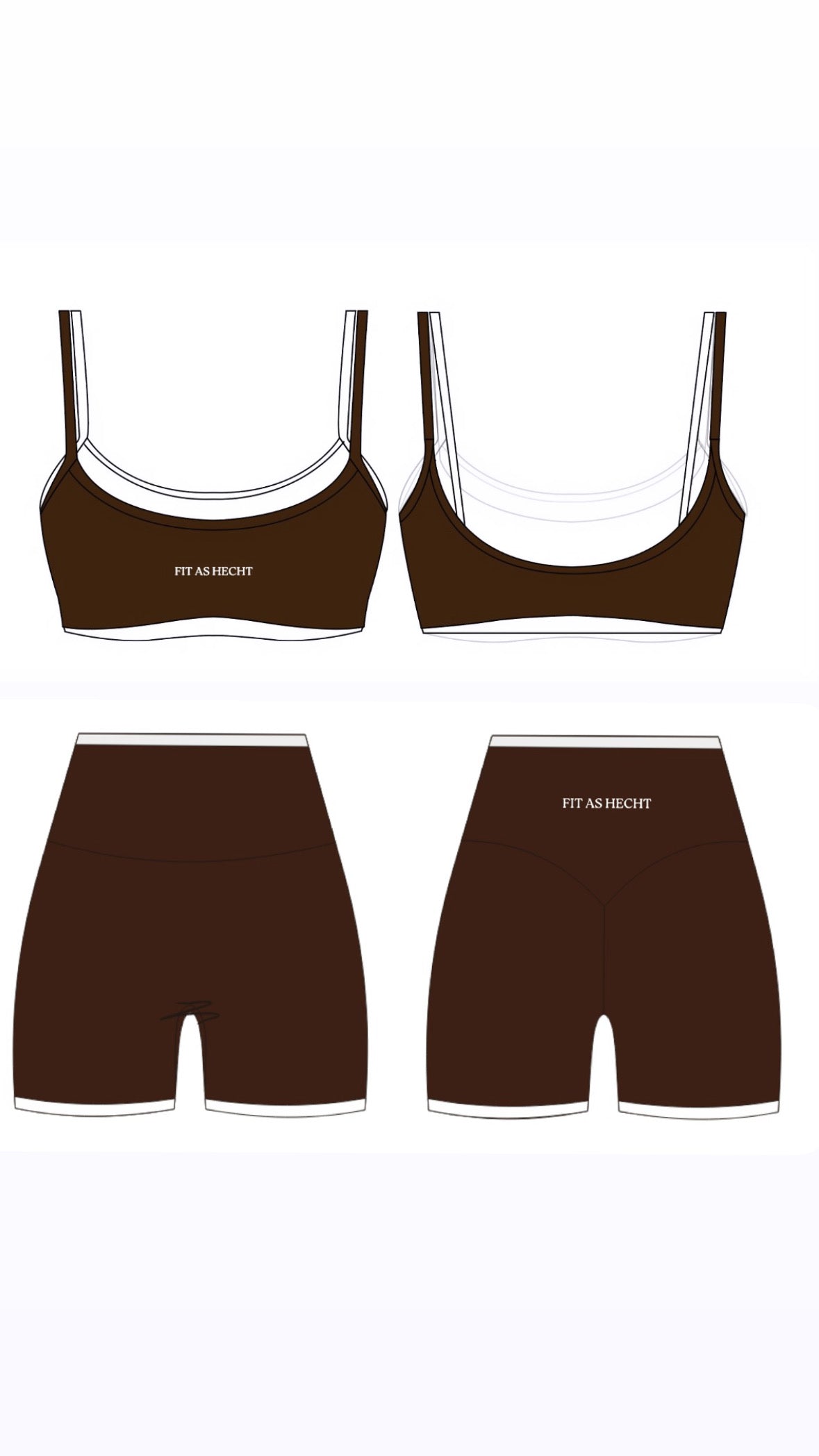 *PRE-ORDER* - FIT AS HECHT DOUBLE LAYER SET